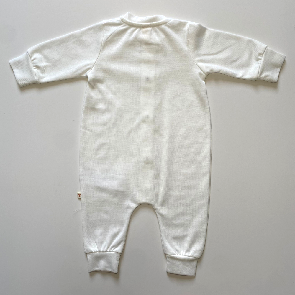 Combi Petit bouton - blanche