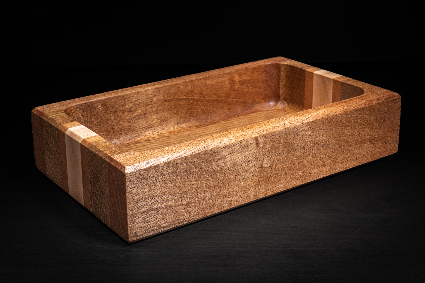 Oak, Sapele, Cherry & Maple Trinket Tray