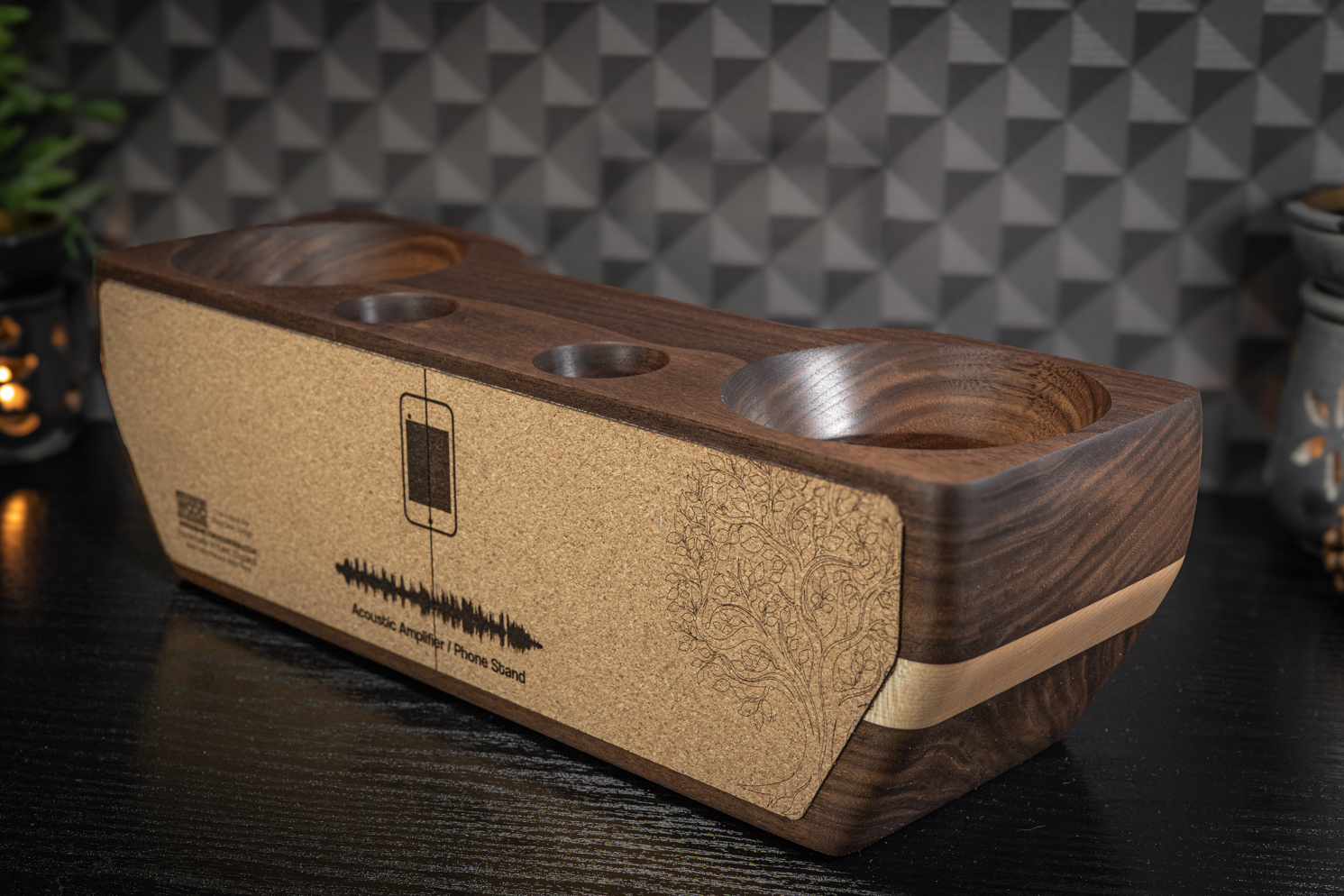 Boombox Passive/ Acoustic Phone Holder