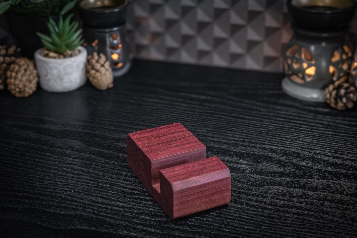 Purpleheart Phone Stand