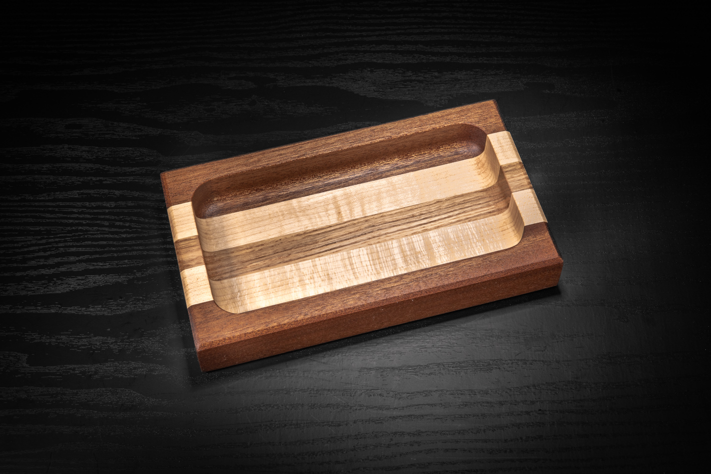 Sapele, Maple, Ash Trinket Tray