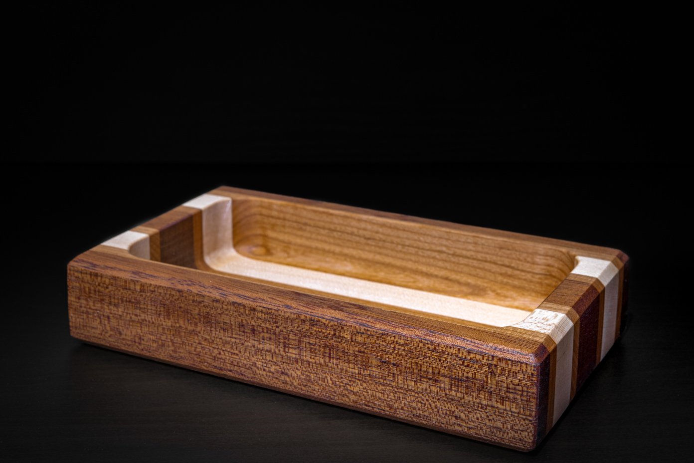 Sapele, Cherry & Maple Trinket Tray