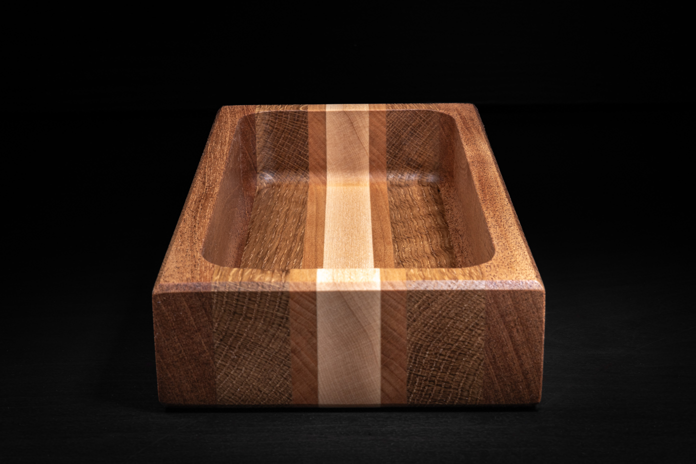 Oak, Sapele, Cherry & Maple Trinket Tray