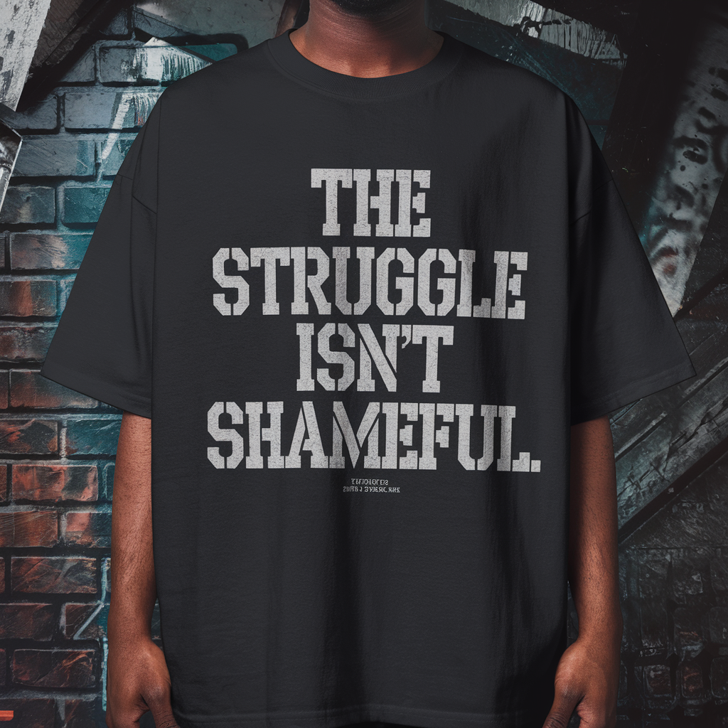 The struggle isn't shameful