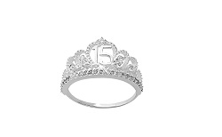 HZ000925 Tiara de quinceañera