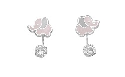 HZ00025725 Aretes de elefante