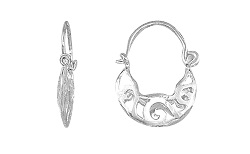 HZ00032525 Arracada Aretes de Plata