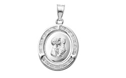 HZ00051525 Medallón de plata