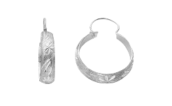 HZ00033725 Arracada Aretes de plata
