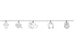 HZ0005882518CM Pulsera con dijes de animales