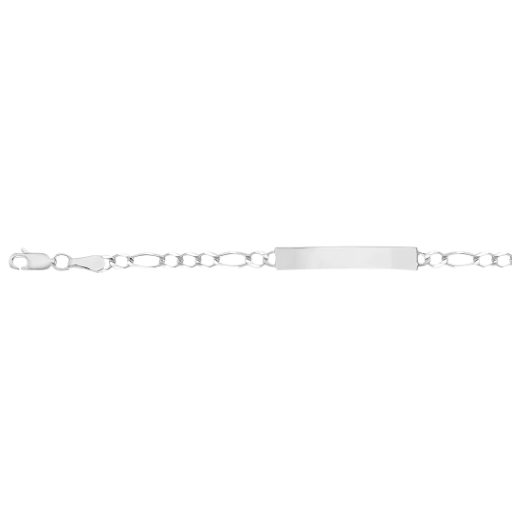 HZ00053325 14CM Esclava niños Pulsera de Plata