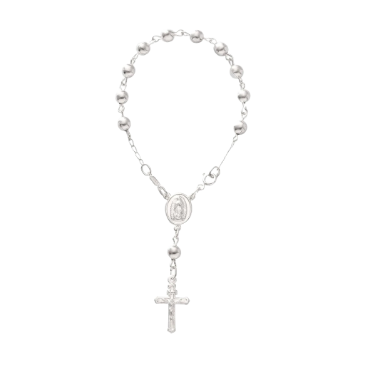 HZ0006492518CM Pulsera Rosario de plata 925