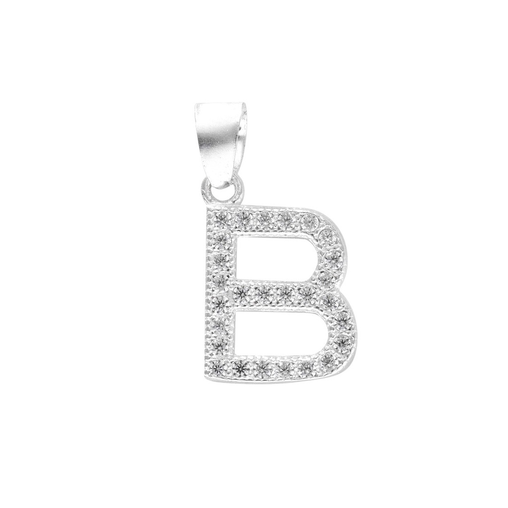 HZ00037825 Dije letra A en plata 1.5cm X 0.8 mm