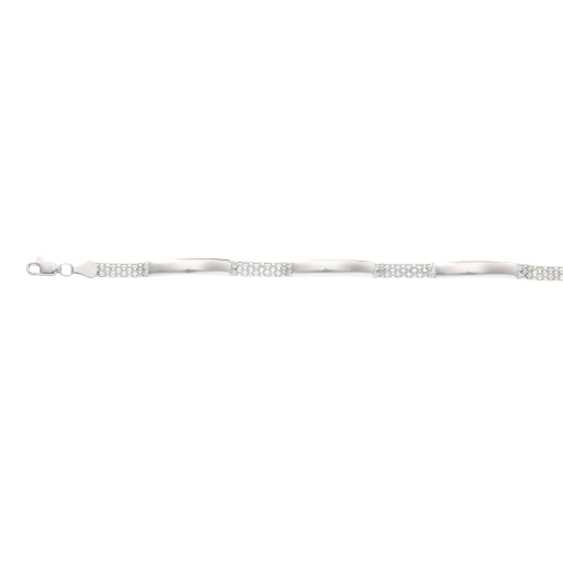HZ0005672518cm Pulsera dama de plata 925