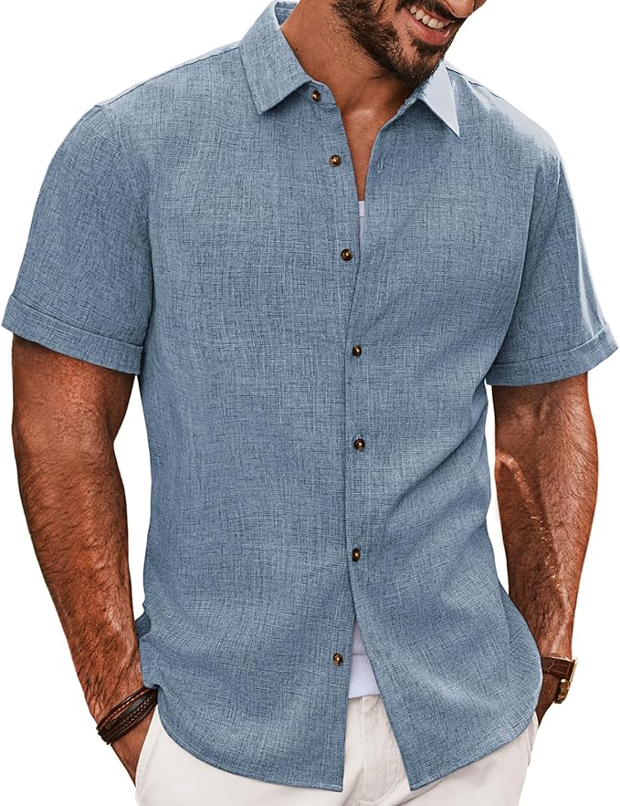Men's Casual Short Sleeve Shirt