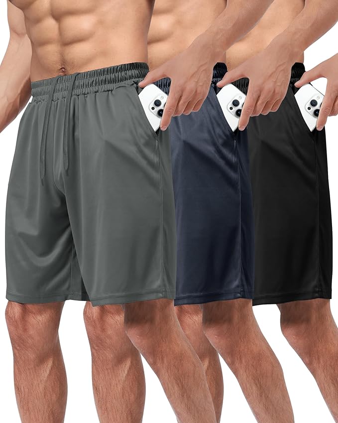Men’s Athletic Shorts with Pockets