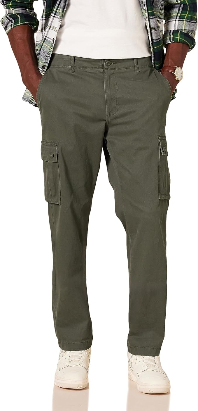 Men's Olive Cargo Pants