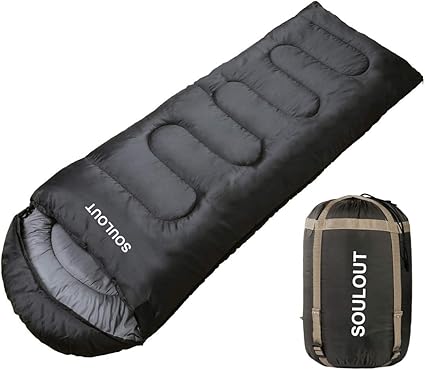 3-4 Season Portable Waterproof Envelope Sleeping Bag