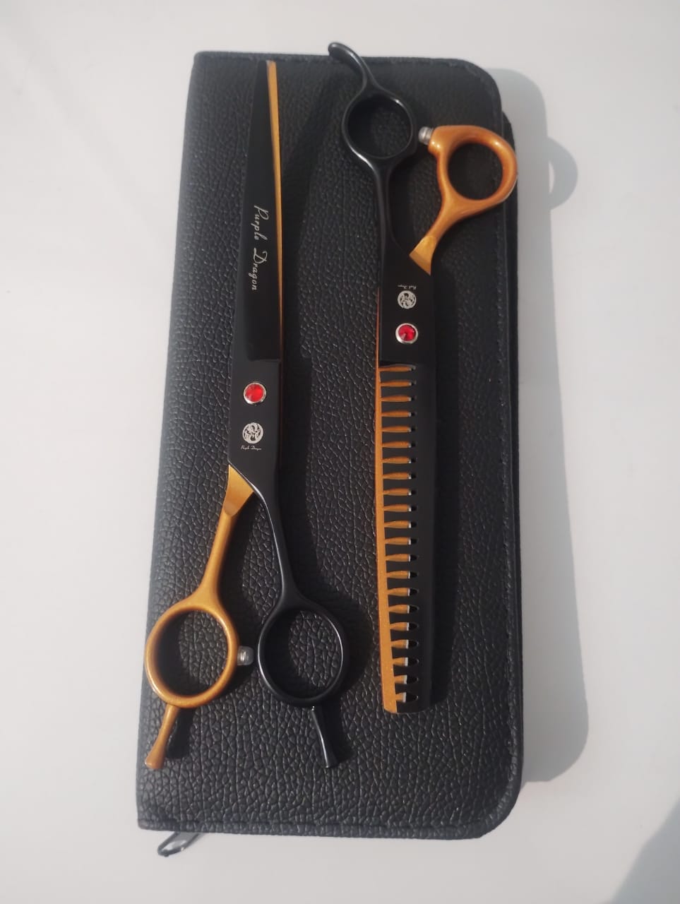 Juego de tijeras de peluquería profesional