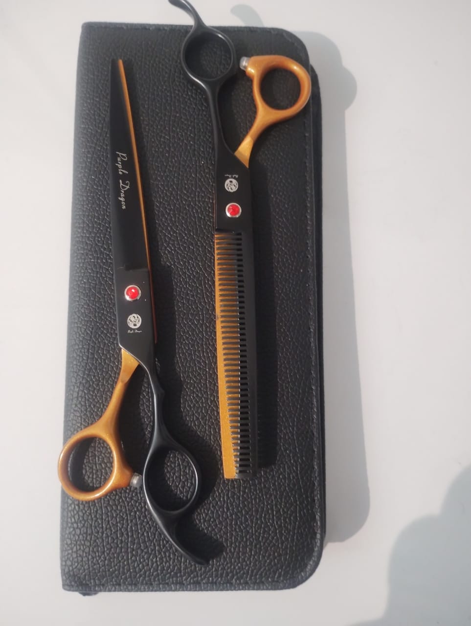 Juego de tijeras de peluquería profesional