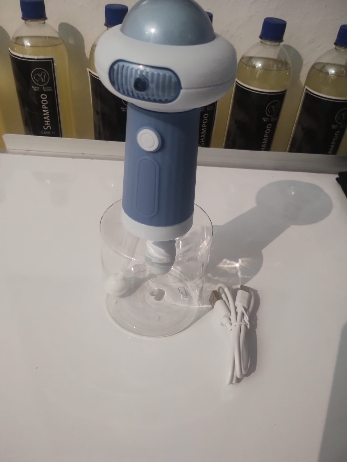 Dispensador de shampoo