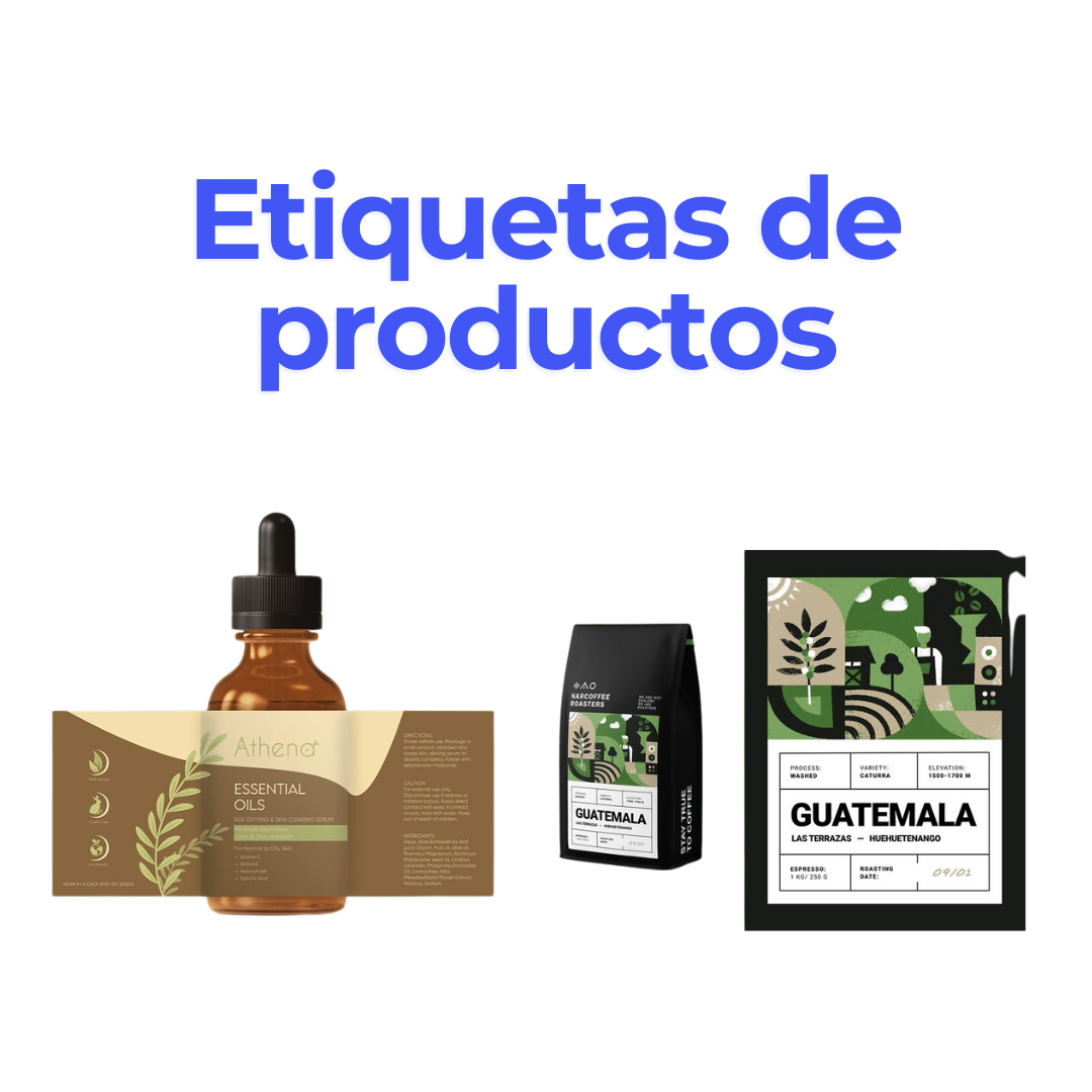 Etiqueta de productos