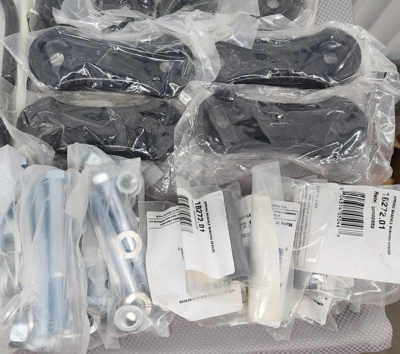 OMIX Leaf Spring Complete Hardware Kit 87-95 Jeep Wrangler