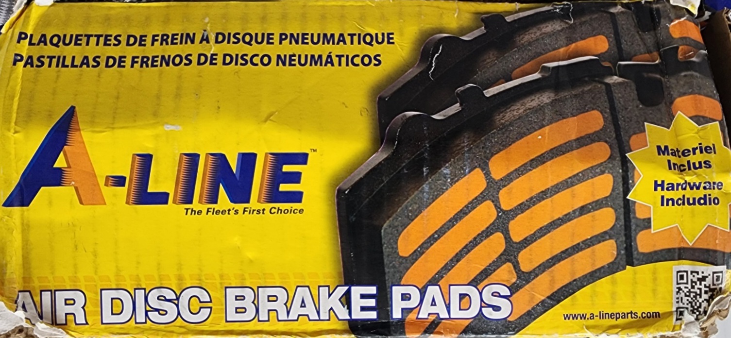 Volvo Freightliner Kenworth 23K GAWR Air Disc Brake Pad Set