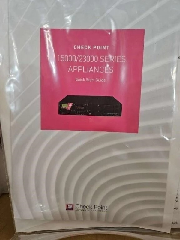 New! Check Point PH-20 15400 Appliance Security Gateway BaseHW-CPAP-15400