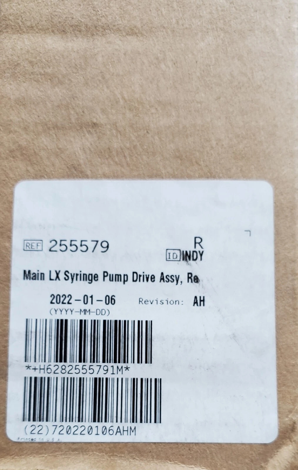 Beckman Coulter 2022 Main LX Syringe Pump Drive Assembly 