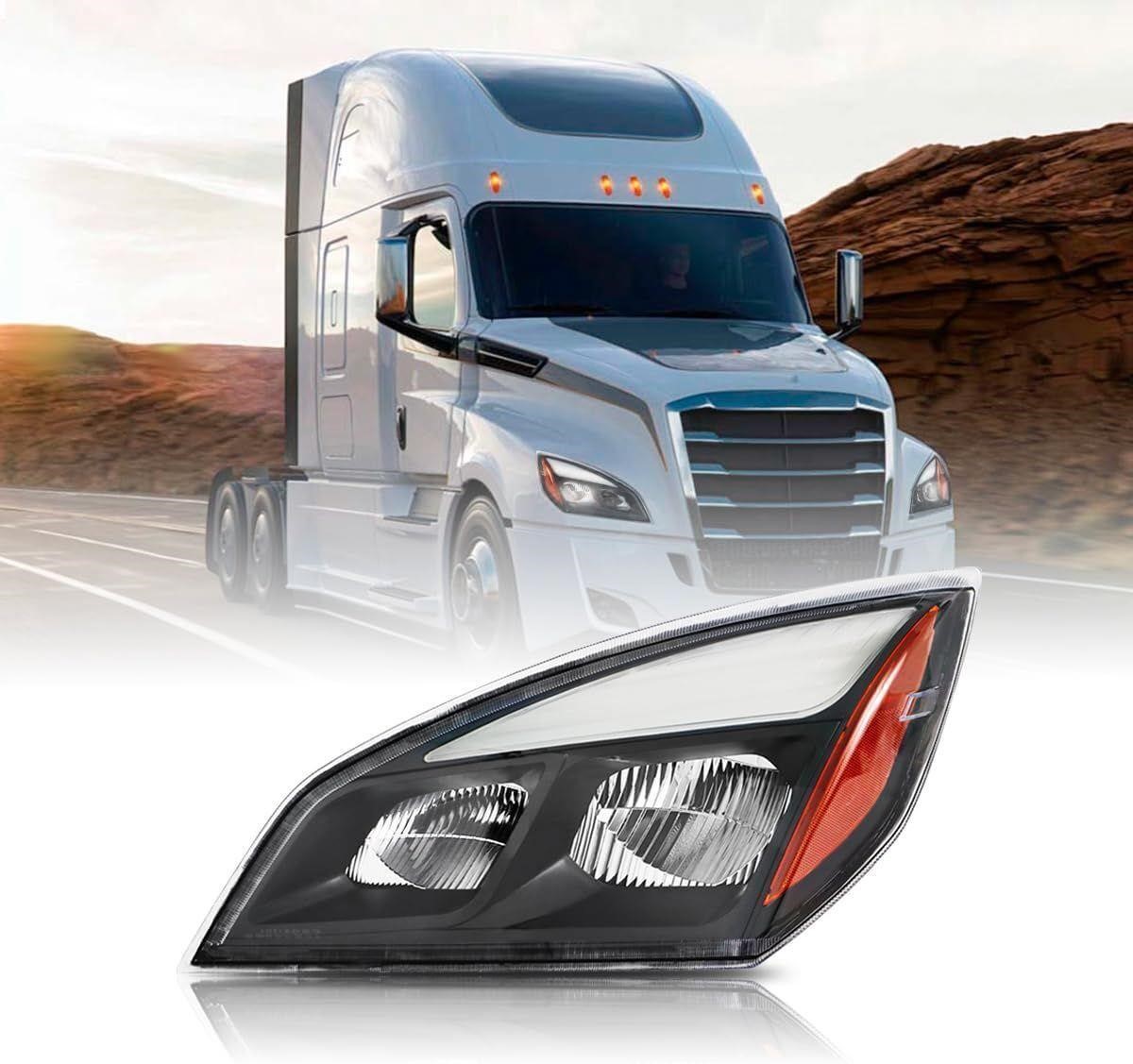 Freightliner Cascadia LH Driver Side Headlight 2018-2024