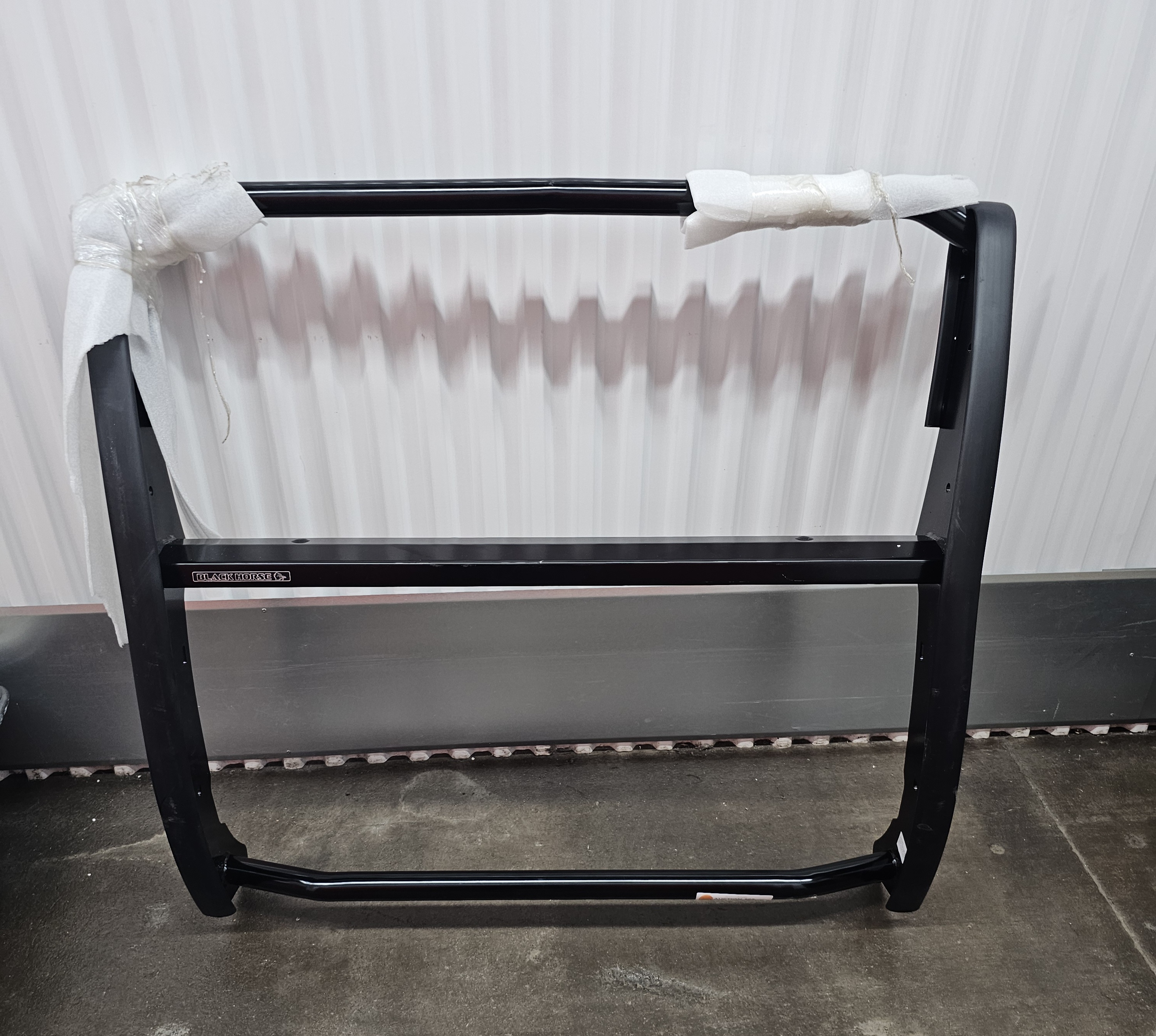 GMC Sierra Black Horse Brush Bumper Guard