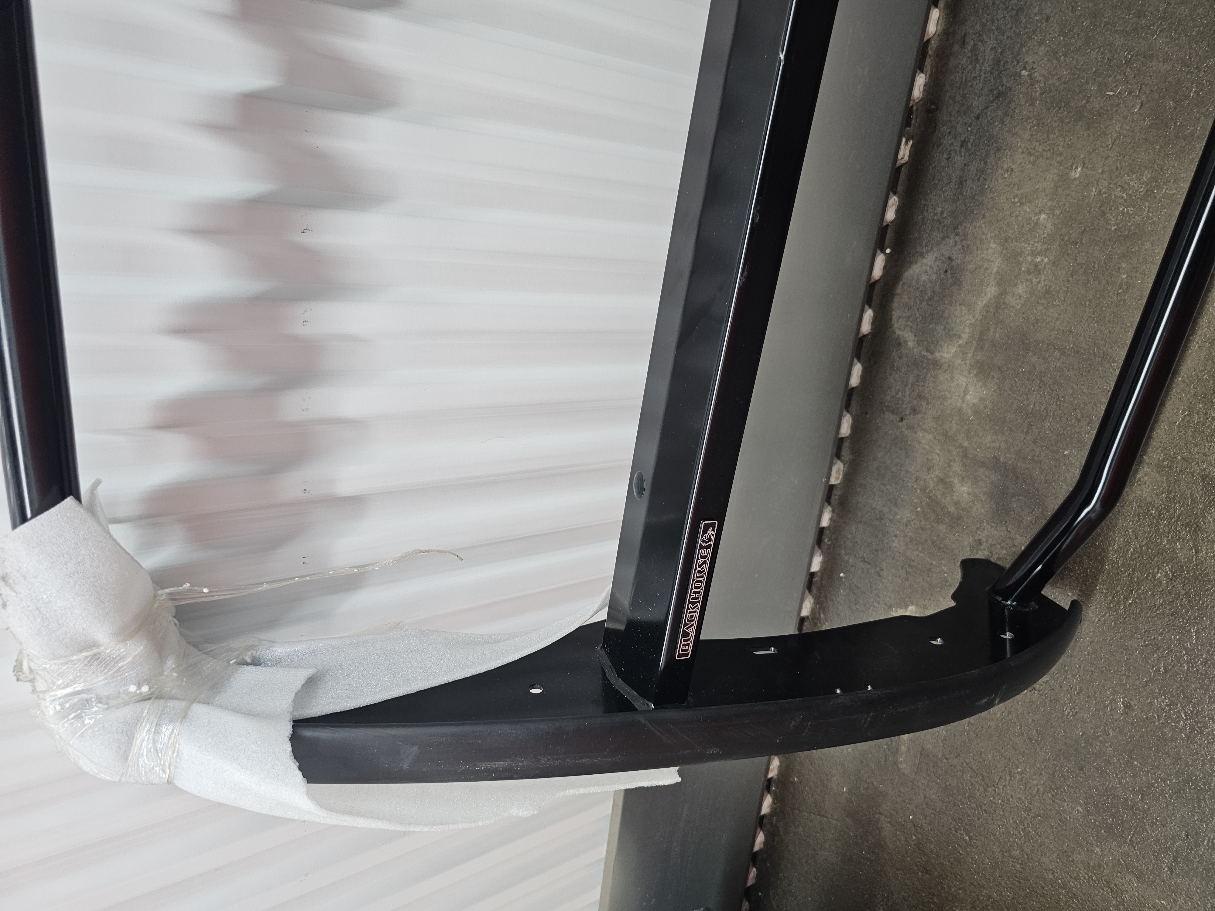 GMC Sierra Black Horse Brush Bumper Guard