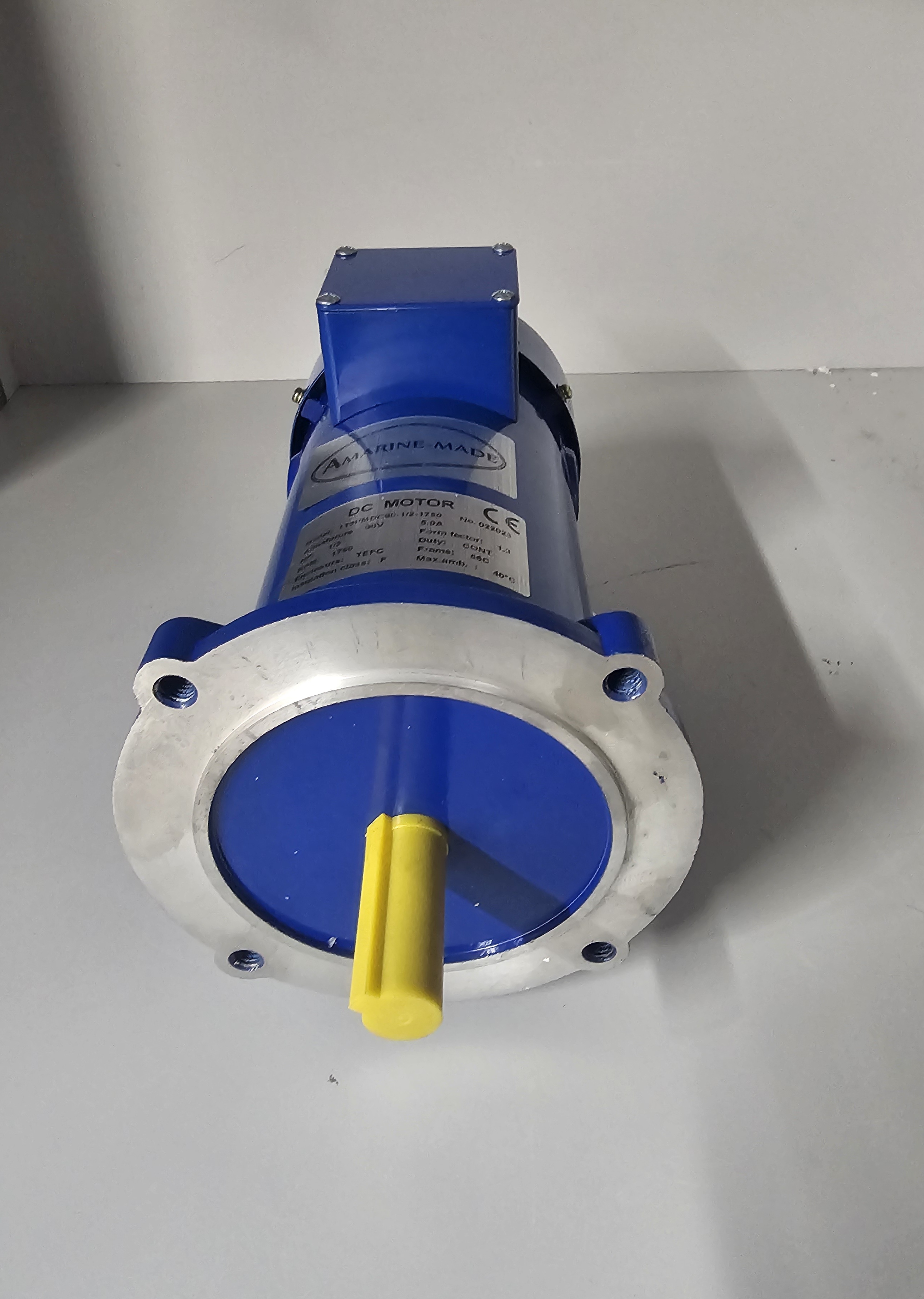 Amarine 1/2HP DC Motor 90V 1750RPM - Marine & Industrial