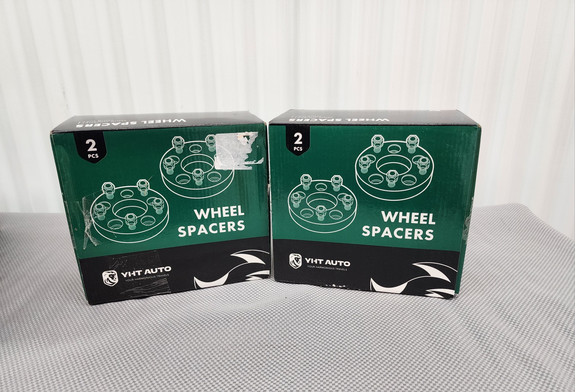 Set of 4 YHT 1" Wheel Spacers 4x100-4x108 67.1mm 12x1.5"