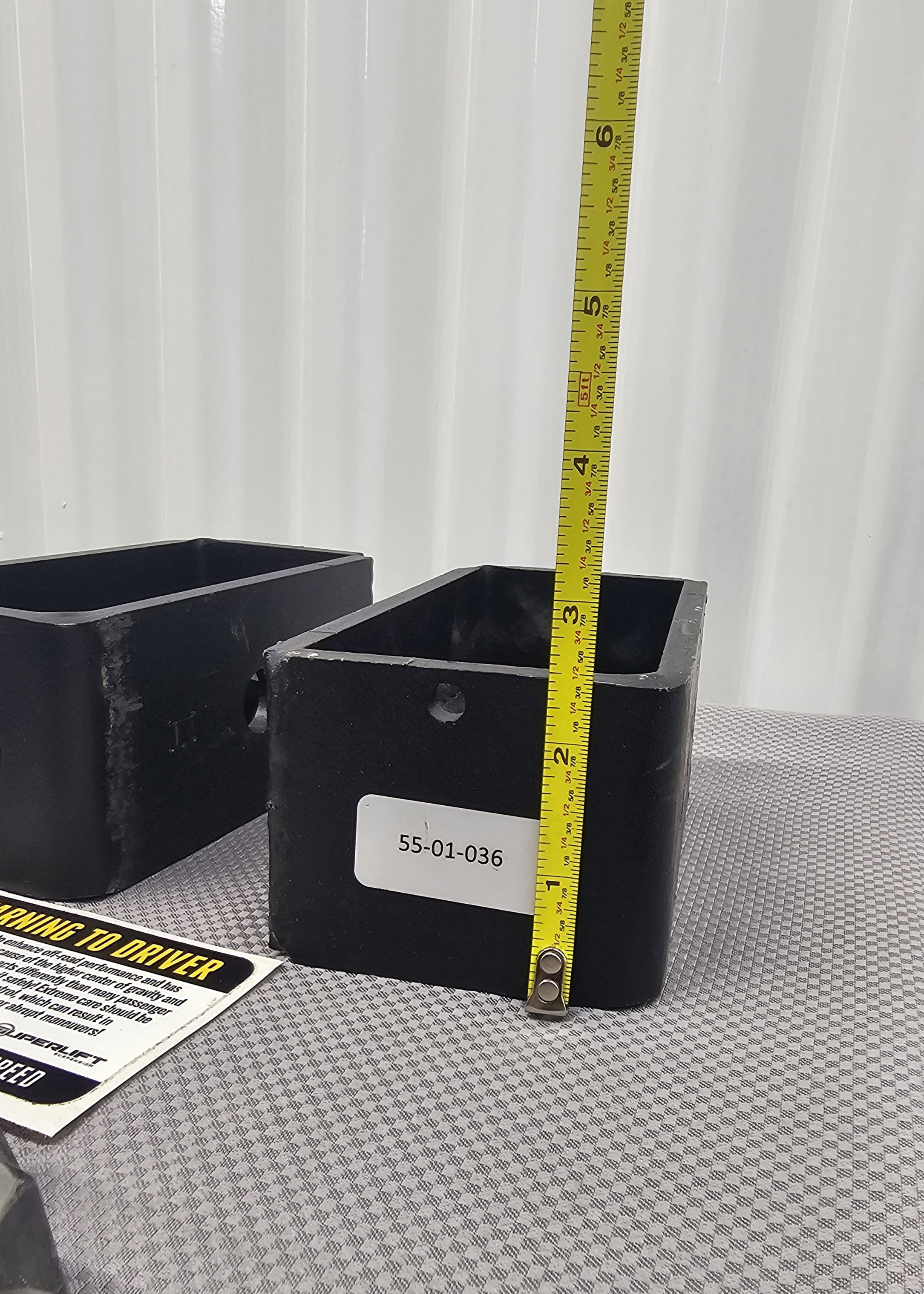 Heavy Duty Truck Suspension Lift Blocks w/ U-Bolts