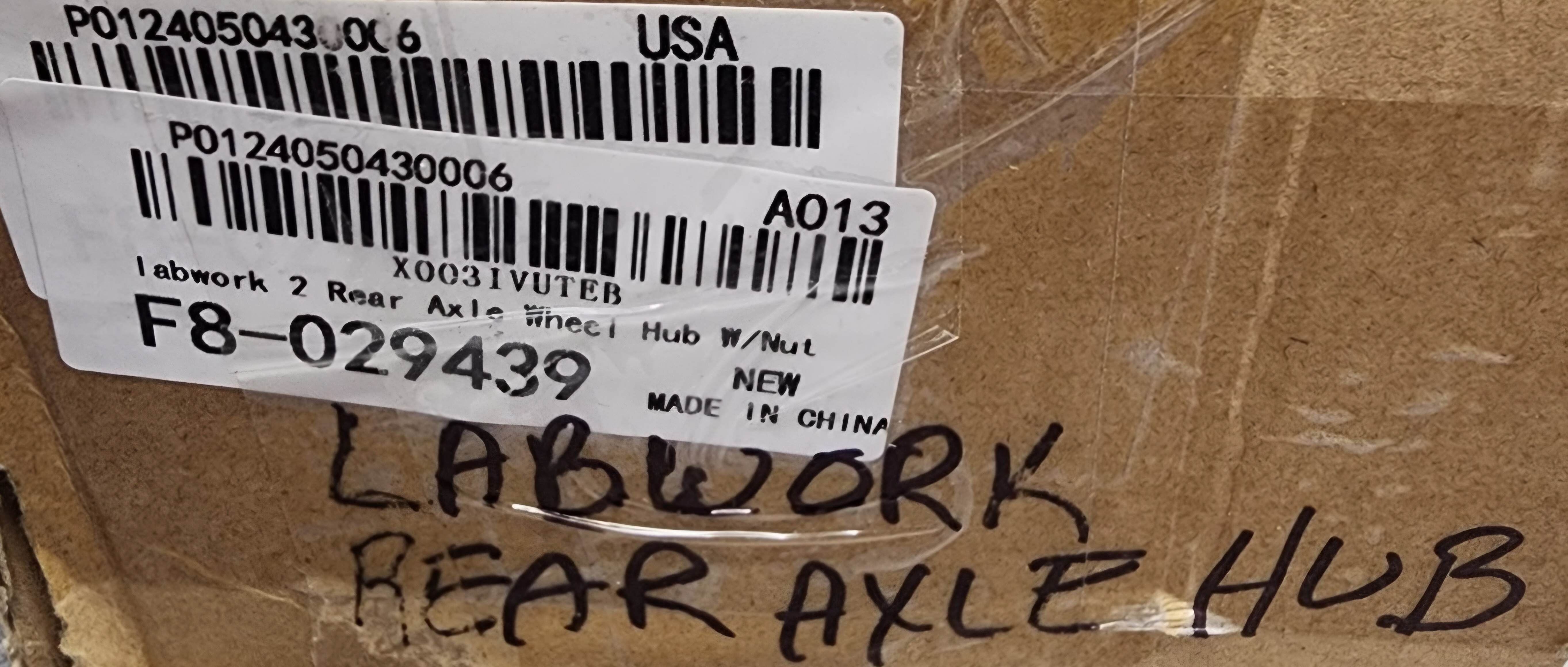Honda Fourtrax Rear Axle Wheel Hub Set