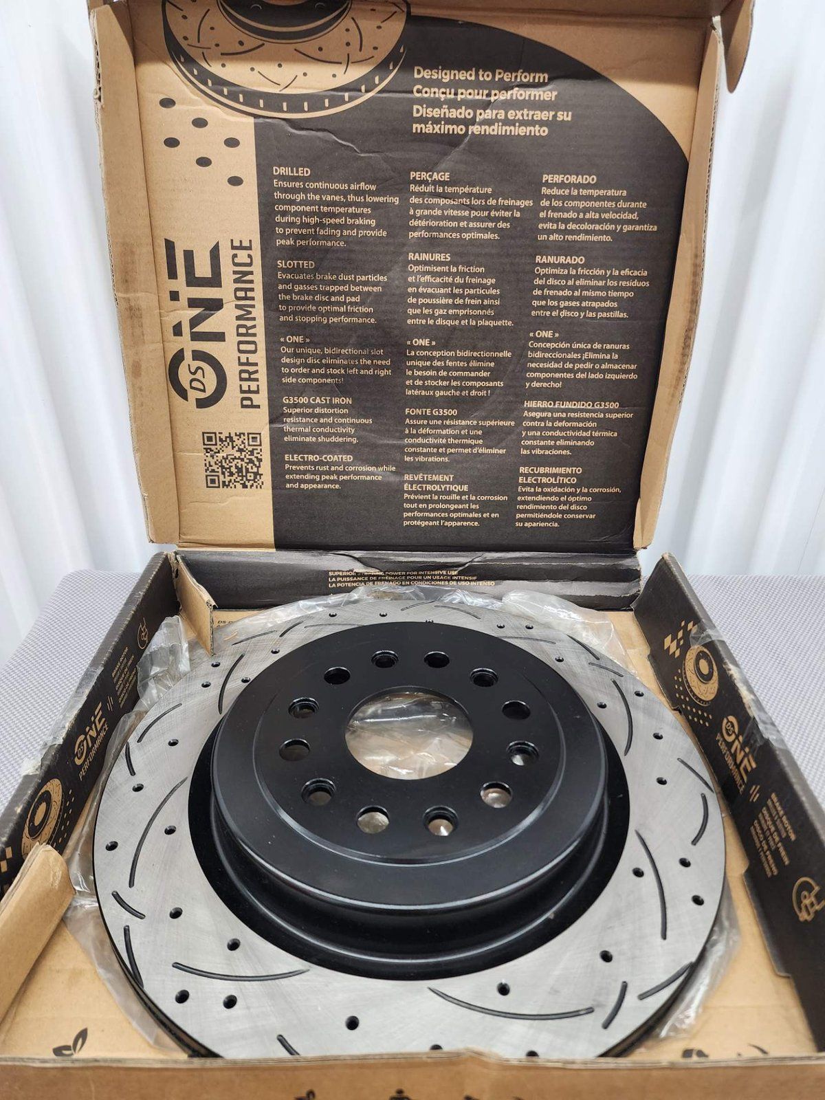 Hyundai Santa Fe Performance Front Disc Brake Rotor