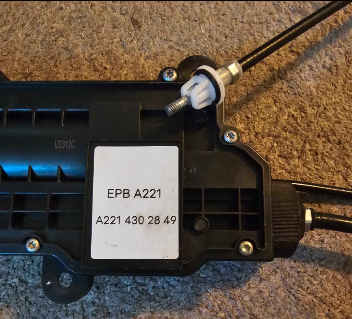 Mercedes Benz S Class S350 W221 CL C216 Parking Brake Actuator