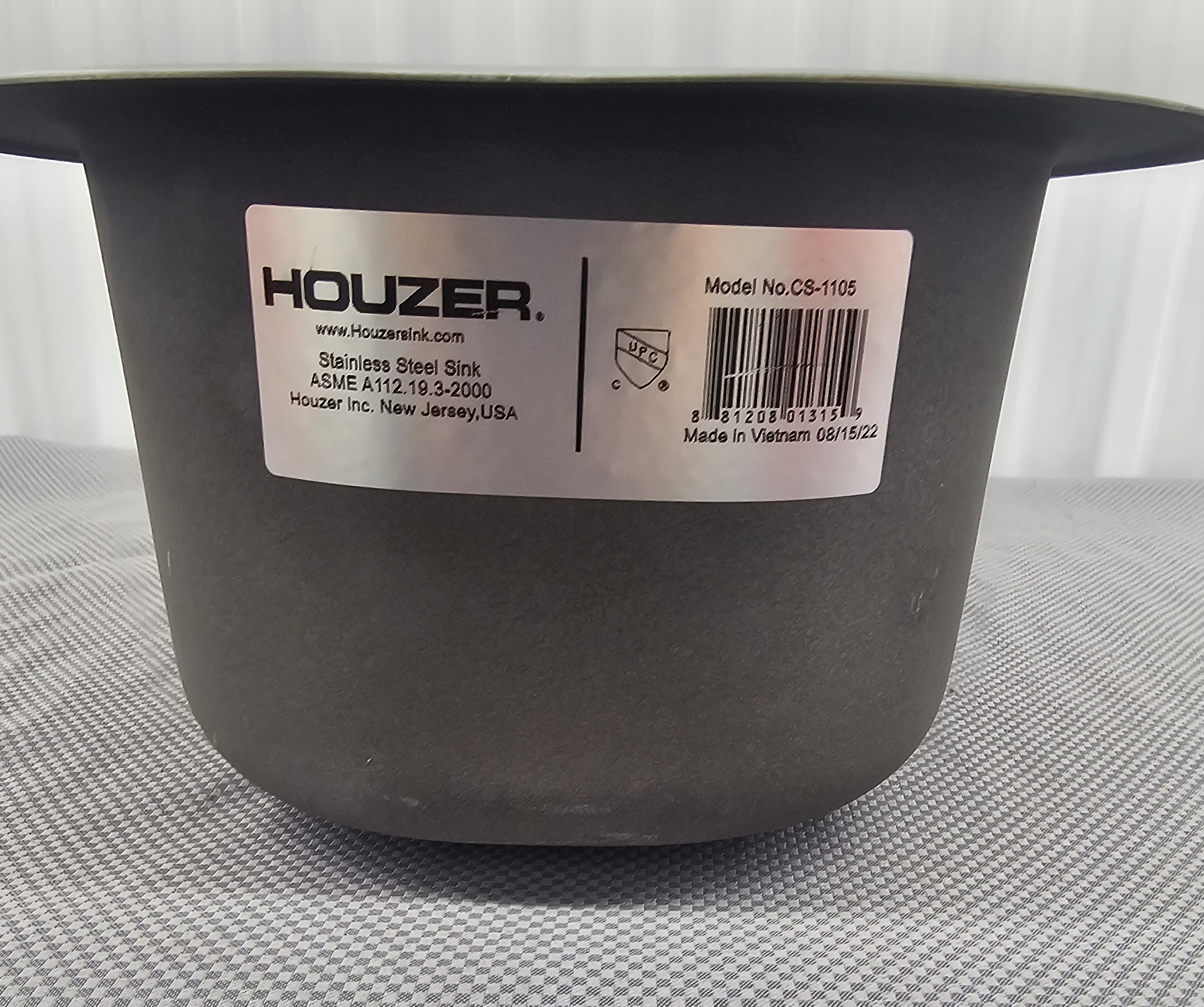 Houzer 9.33-Inch-by-17.95-Inch  Stainless Steel Bar Sink