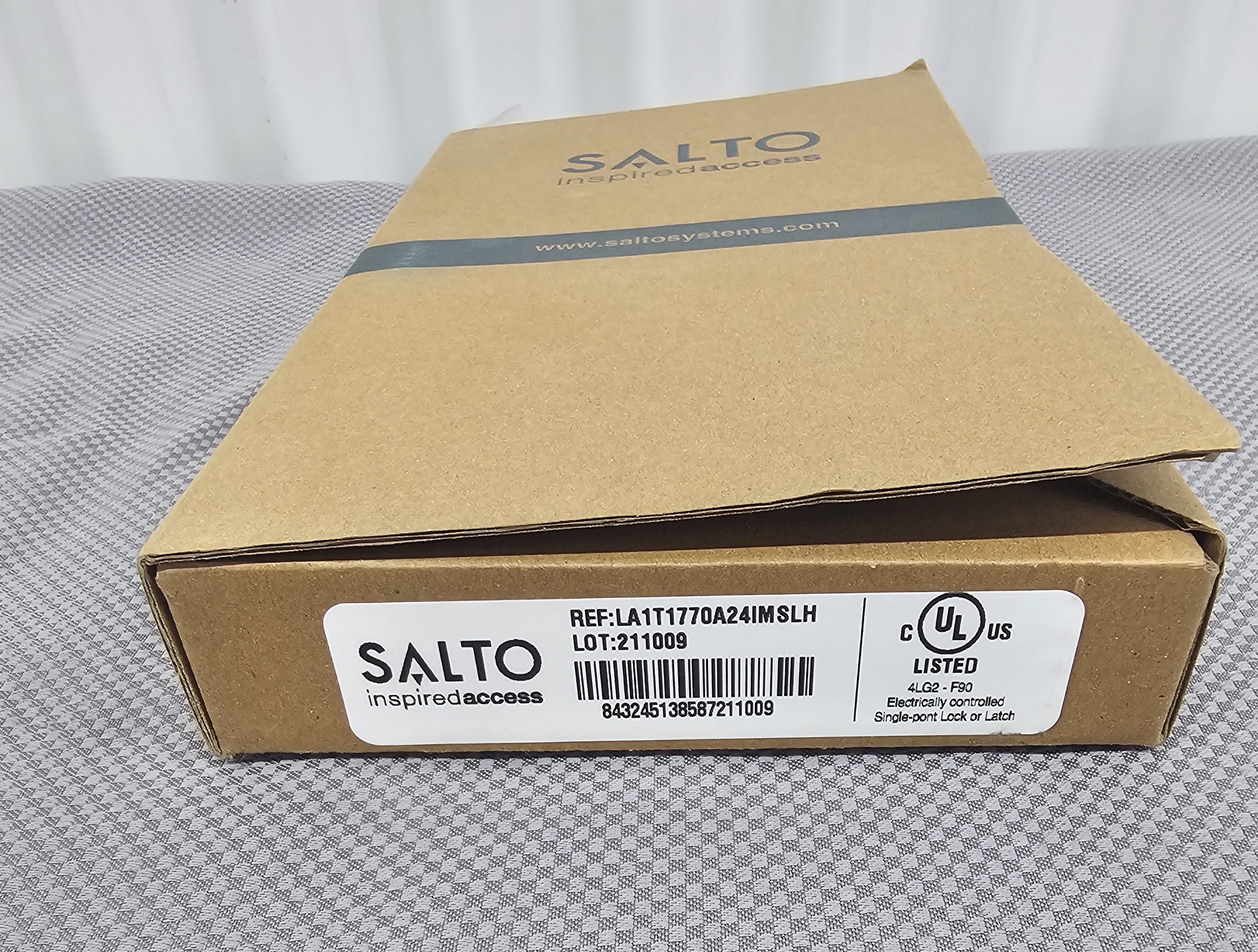 SALTO AElement LA1T07 Mortise Door Lock Without Deadbolt