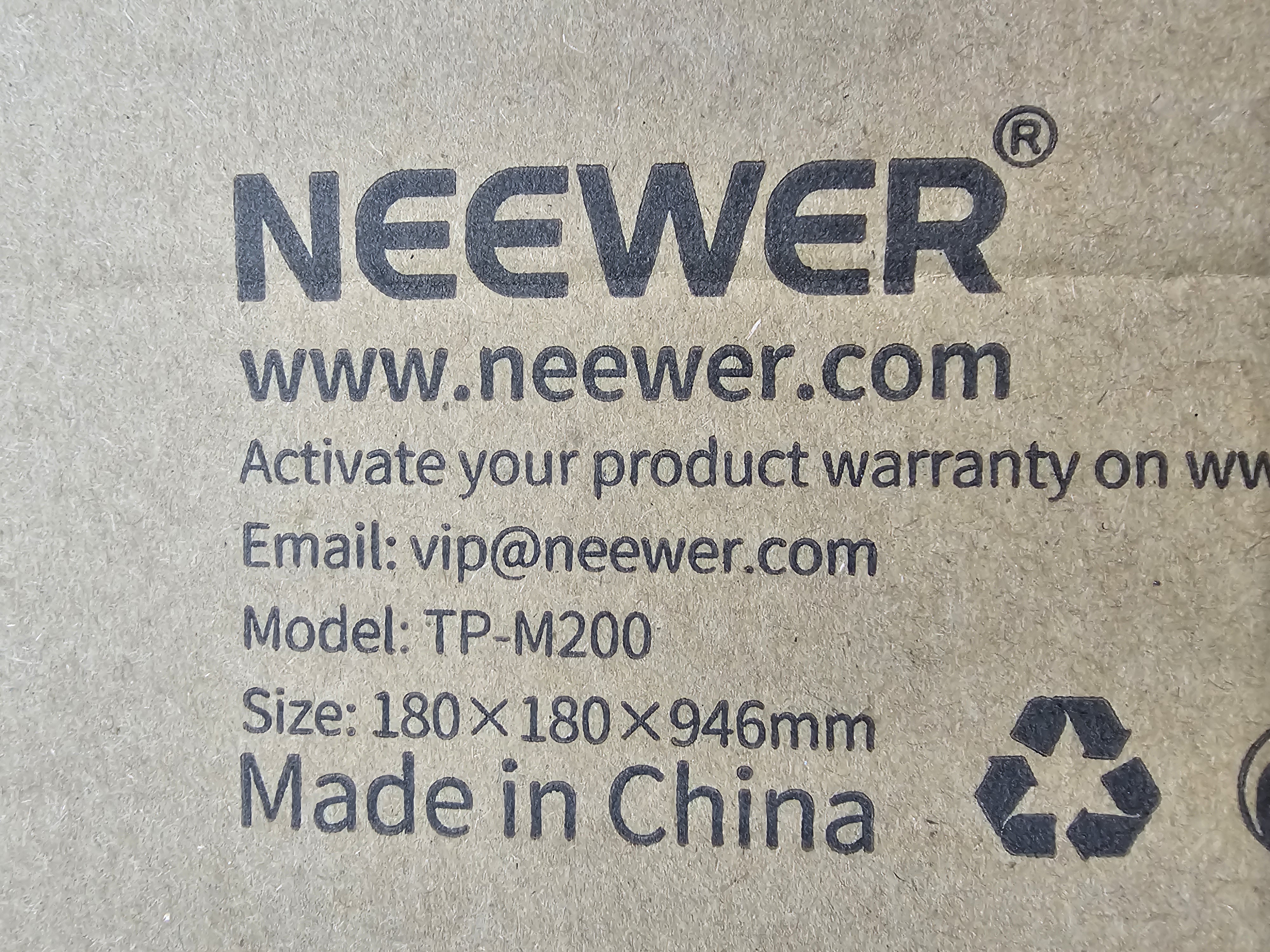 Neewer 79" HD Video Camera Pro Tripod w/ 360 Fluid Drag Head