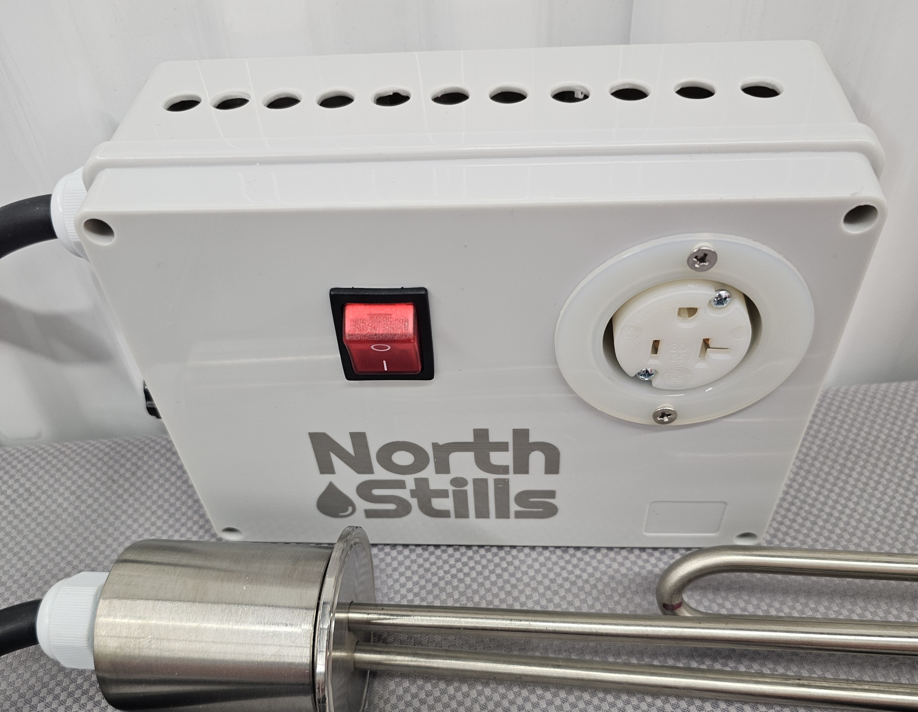 North Stills 110V Distiller Controller Box 1750W Element w/Boiler Adapter
