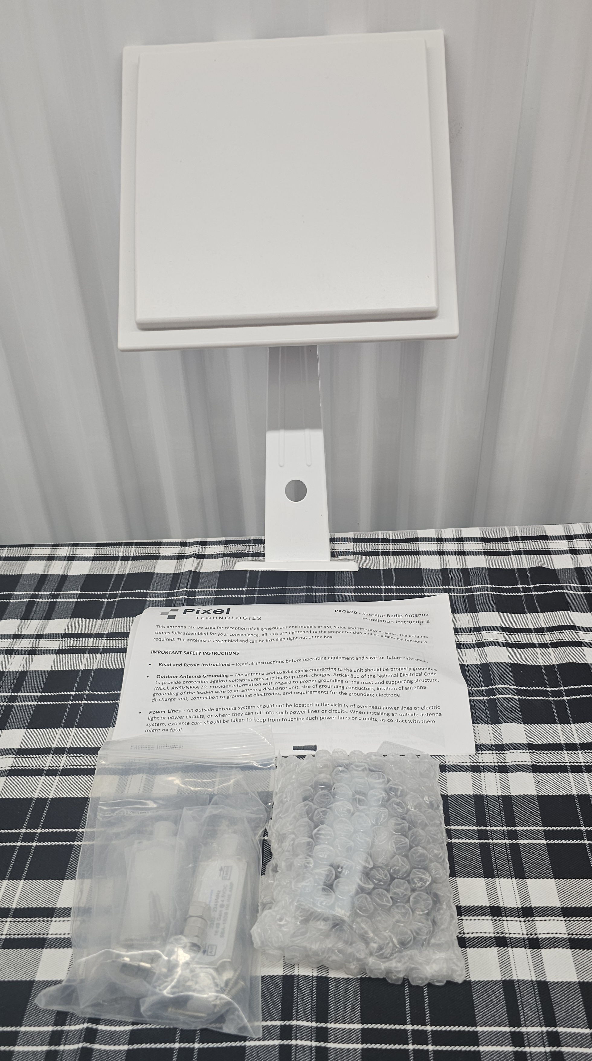 New! SiriusXM Satellite Radio Outdoor Amplified Antenna