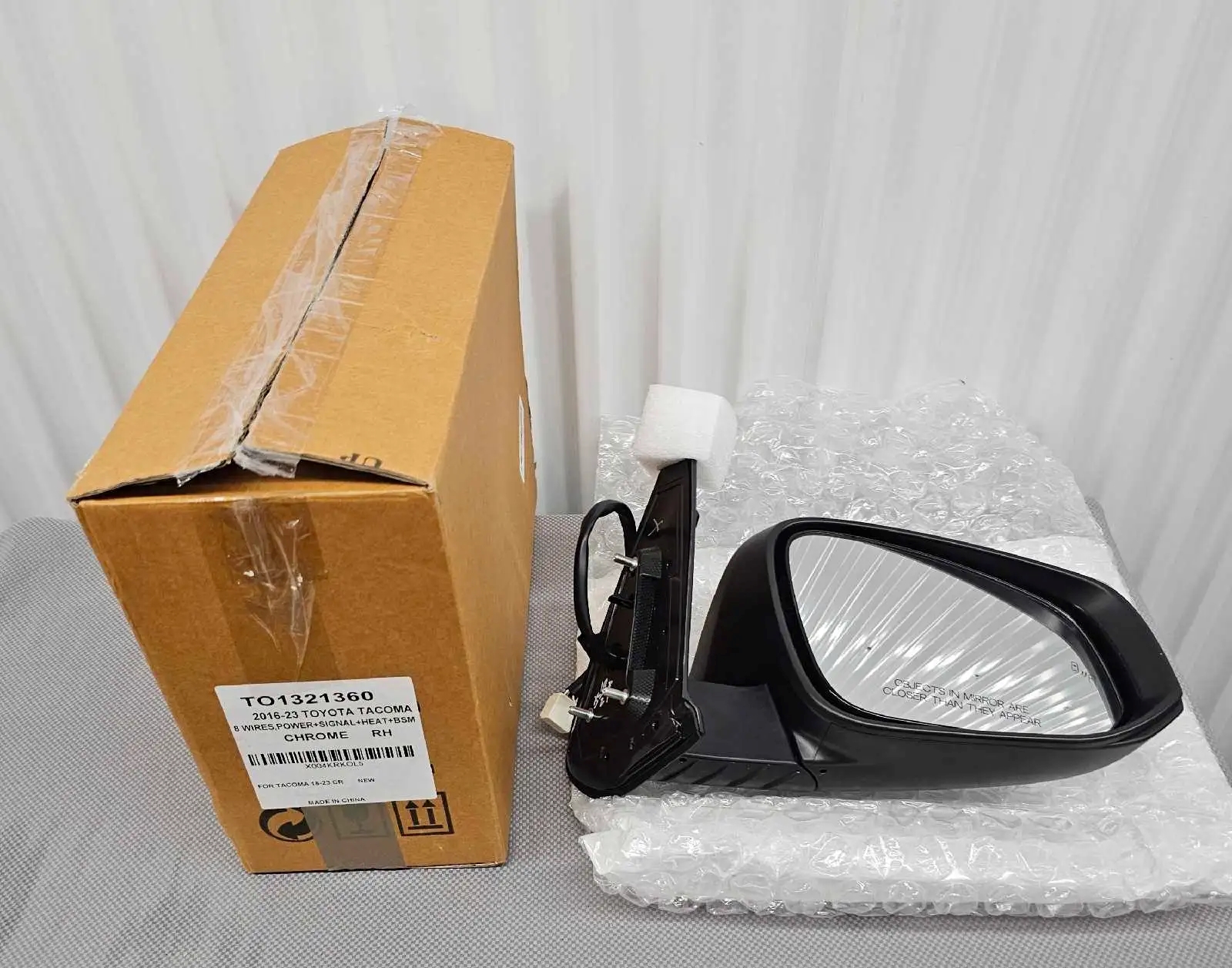 Toyota Tacoma RH Mirror Power Heated Turn Signal BlindSpot