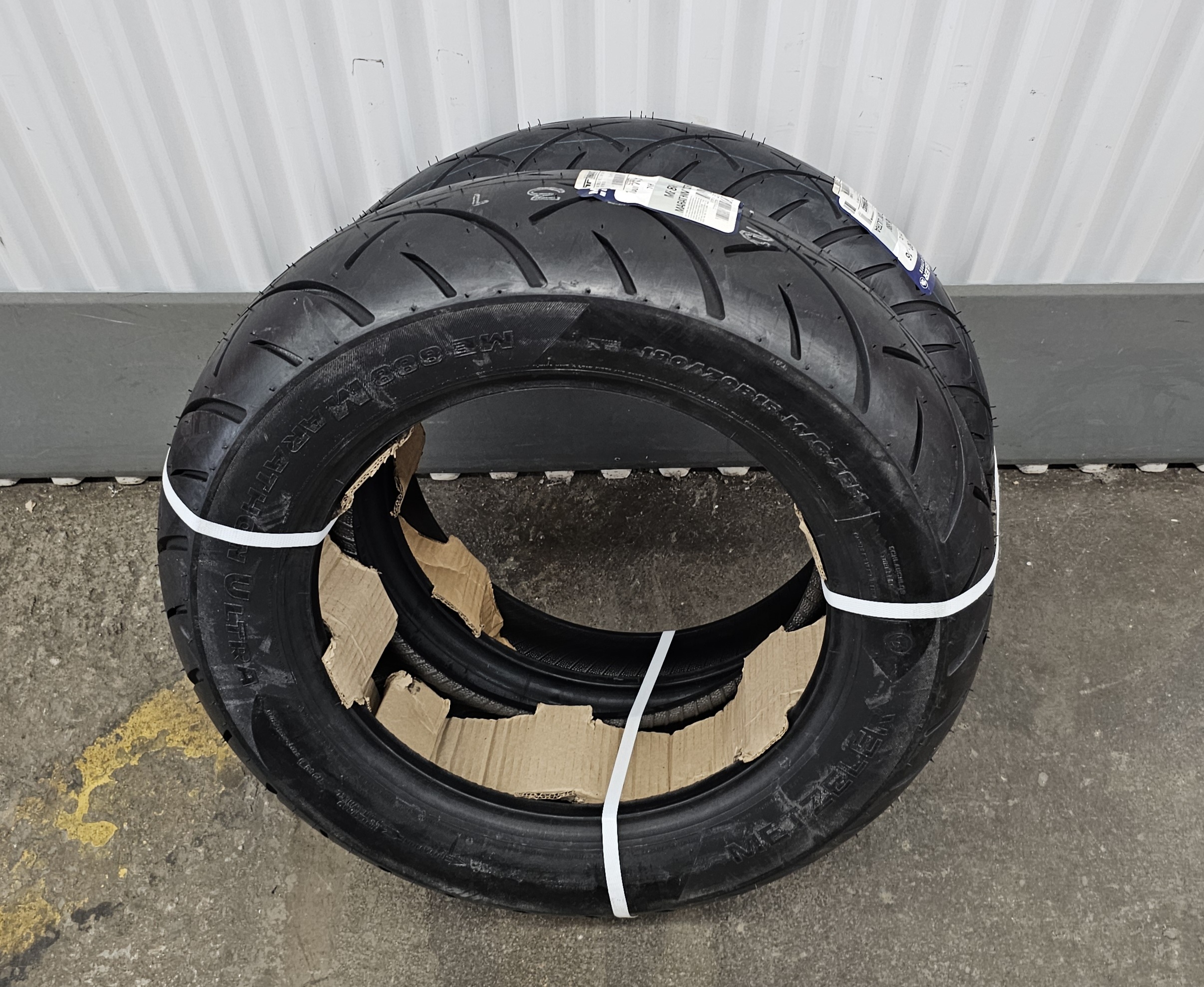 New! Metzeler Marathon Ultra ME 888 Touring Mototrcycle Tire Set