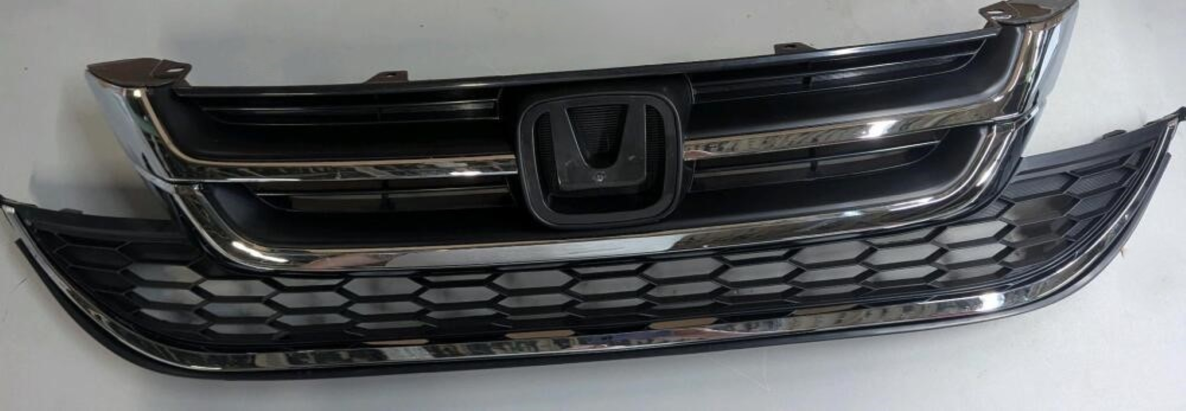 New! Honda CRV CR-V Upper & Lower Bumper Grille Set 2010 to 2011