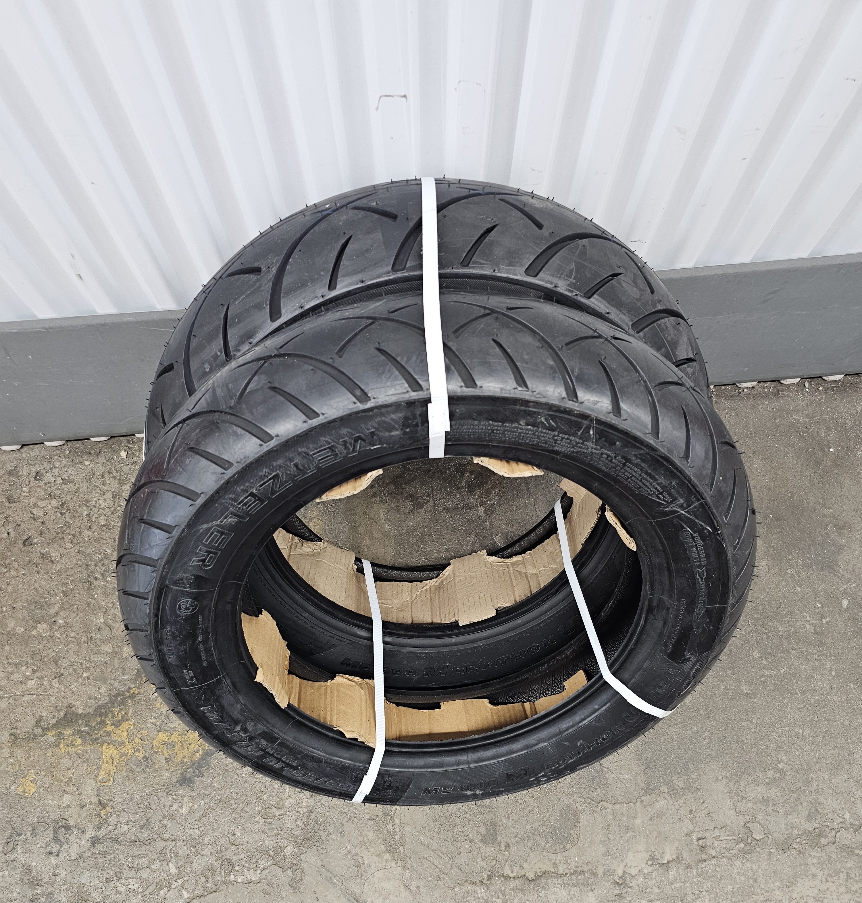 New! Metzeler Marathon Ultra ME 888 Touring Mototrcycle Tire Set