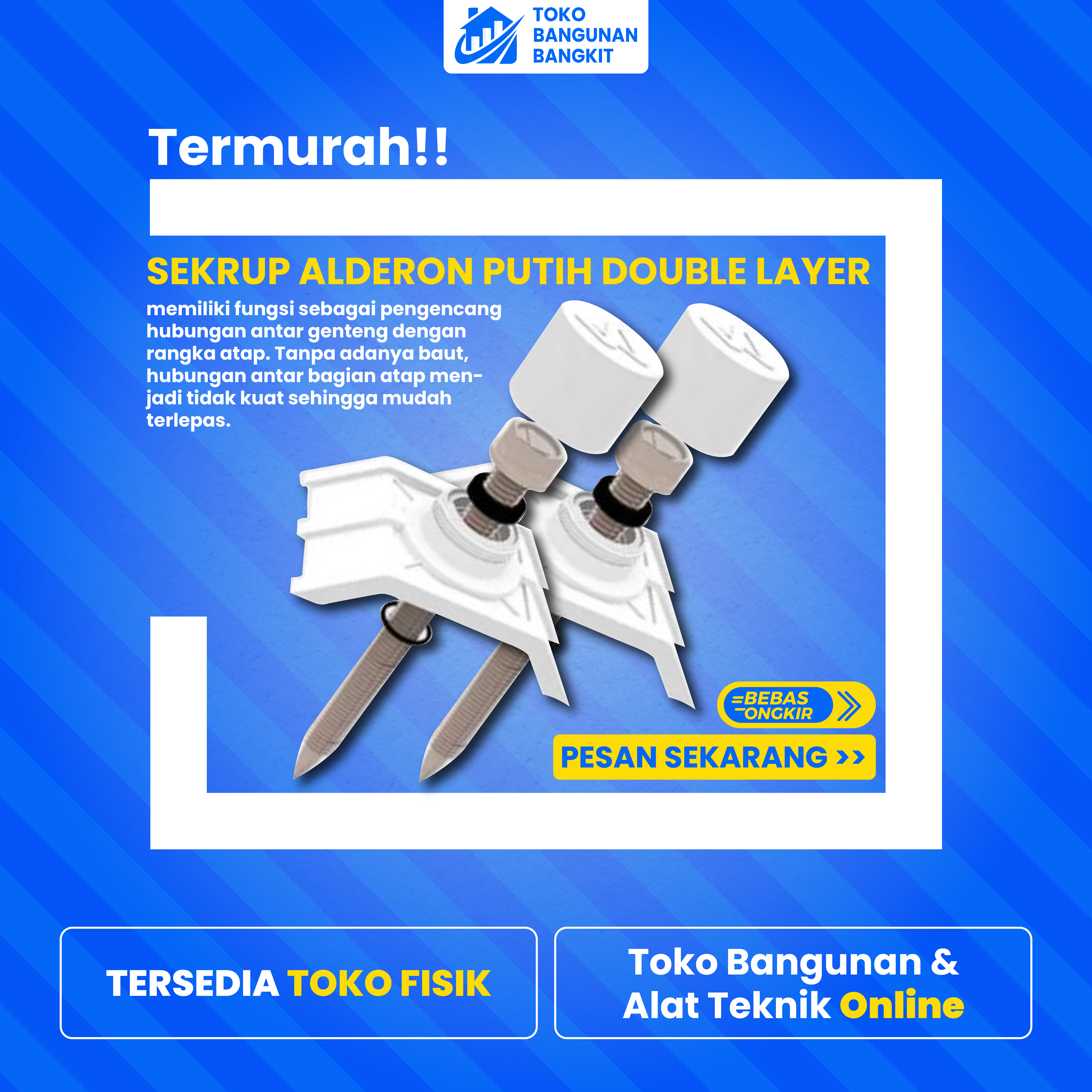 ALDERON - SEKRUP PUTIH DOUBLE LAYER (TWINNWALL 830) MULTIPURPOSE