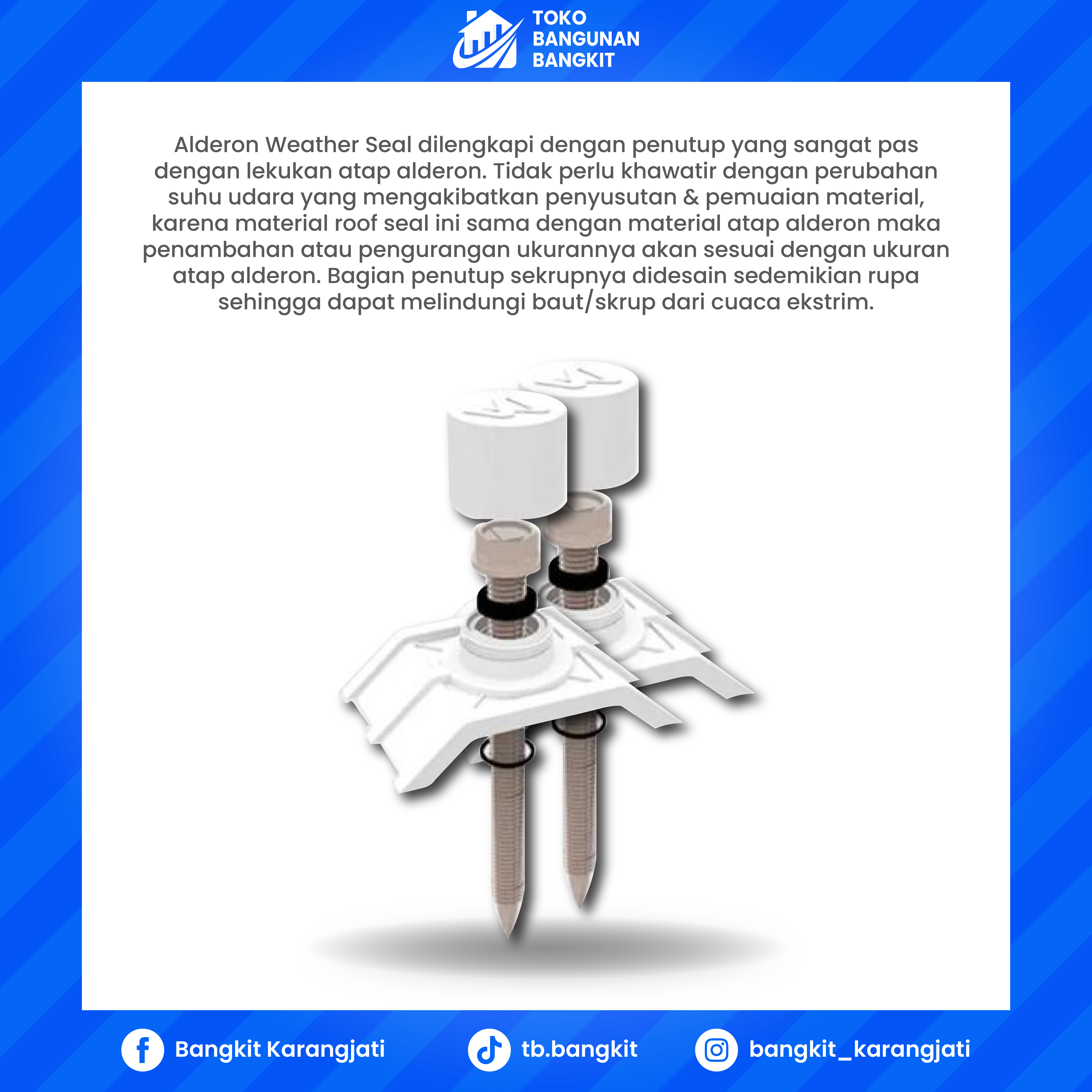 ALDERON - SEKRUP PUTIH DOUBLE LAYER (TWINNWALL 830) MULTIPURPOSE